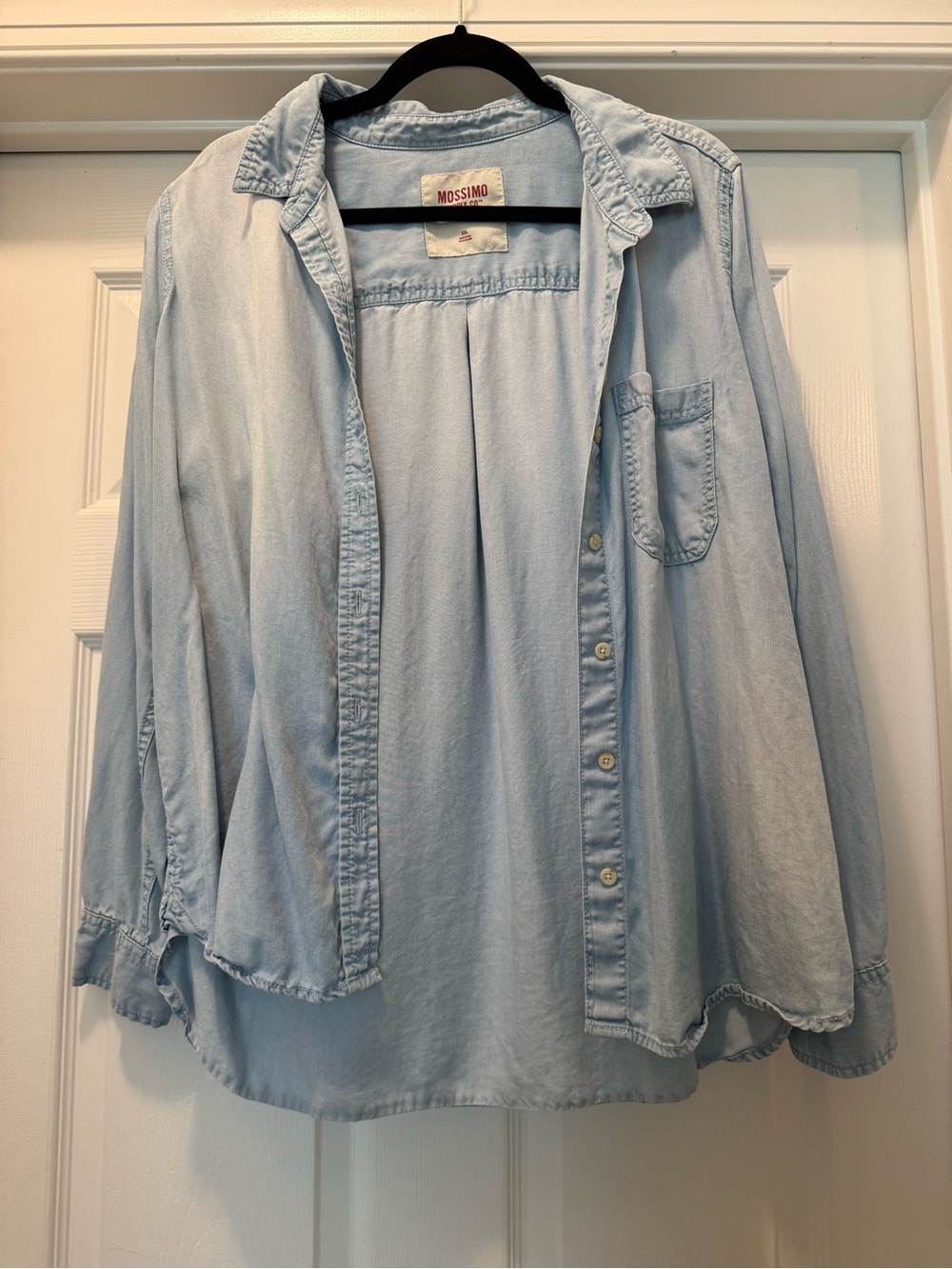 Mossimo Supply Co. Light Blue Denim Shirt